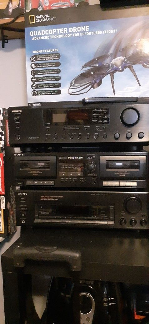 ONKYO AUDIO / VIDEO RECEIVER CLICK ON PICTURE YOU WILL GET FULL PICTURE SIZE