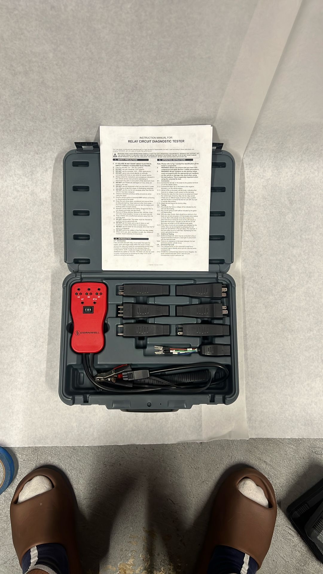 Cornwell Relay Circuit Diagnostic Tester