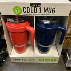 Reduce 40 oz Cold1 Mug, 2-pack