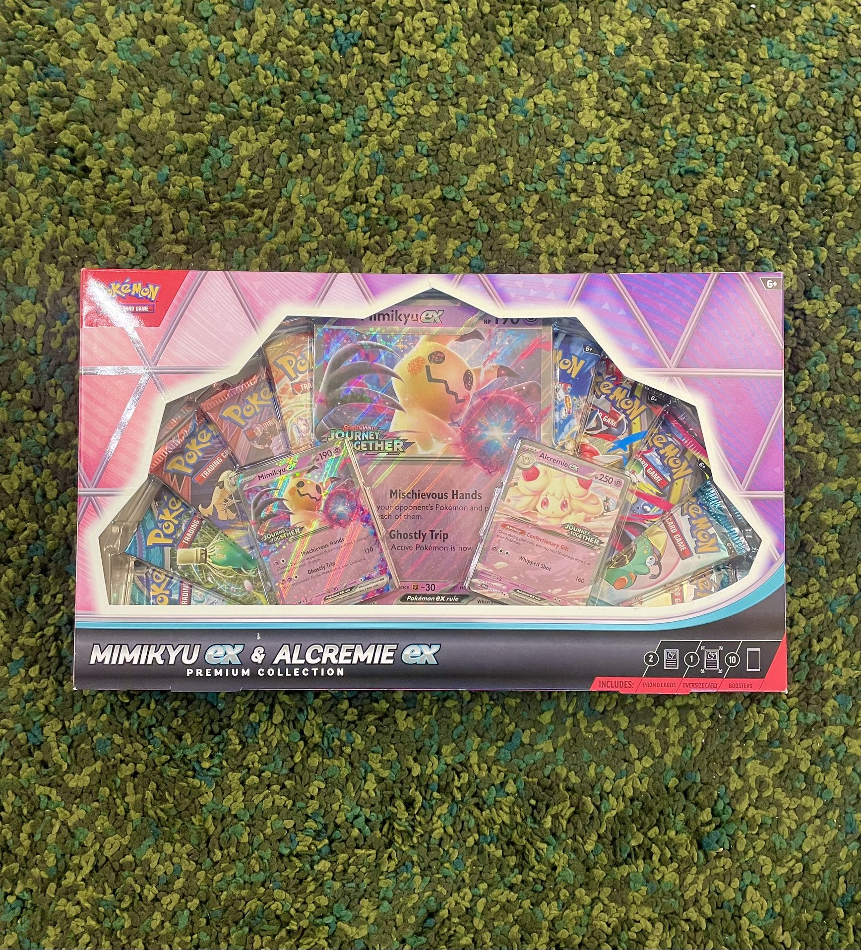 Pokemon Mimikyu EX & Alcremie EX Premium Collection TCG Trading Cards