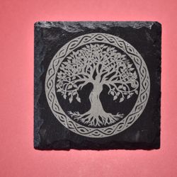 Slate Coasters, Sacred Geometry, Astrology