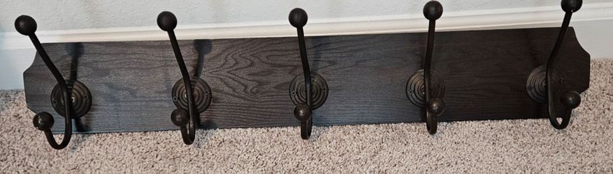 Coat rack for wall