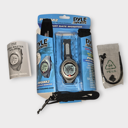 Pyle Digital Biking/Running Watch, Heart Rate Monitor,Stopwatch, Water Resistant