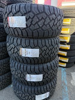 🚨‼️vendo set de llantas Lt 33x12.50 20 Arisun tires R/T