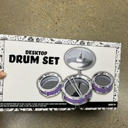 NWT Desktop drum set Toy 