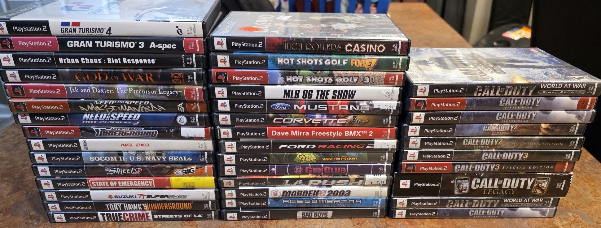 PS 2 Games