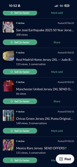 SOCCER JERSEYS