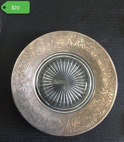 Antique Sterling Silver Plate