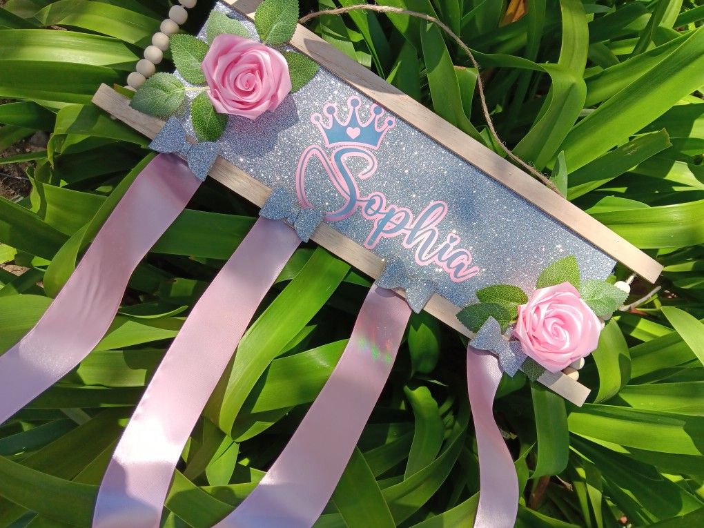 Personalized Hairbow Holder