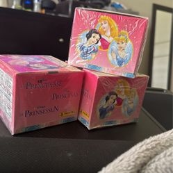 Disney Princess Panini Stickers Packs! 50 Packs Per Box!