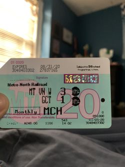 Metro north Harlem line March pass