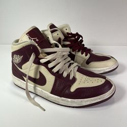 Nike Air Jordan 1 Mid Split Beach DR0501-200 Youth Size 8.5