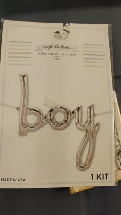 Mylar balloon 22 in X 27 in one count