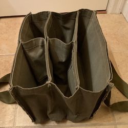 Military Surplus Oilskin Tool Bag