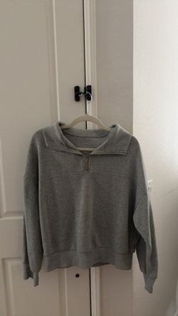 Grey Quarterzip
