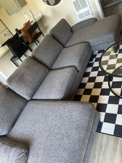 Grey couch