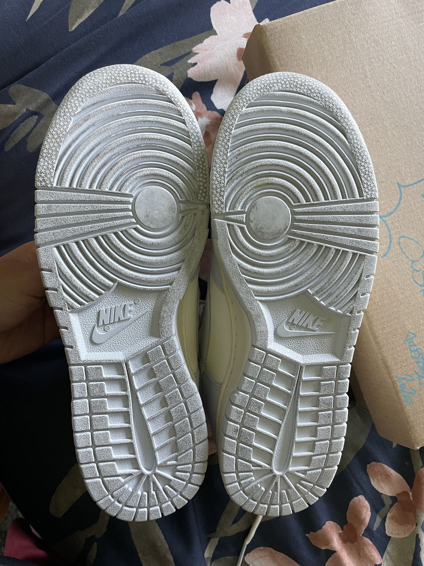 Used Nike Dunk High Football Grey