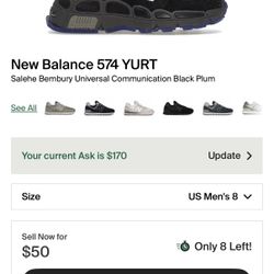 New Balance 574 Salehe Bembury - Size 8