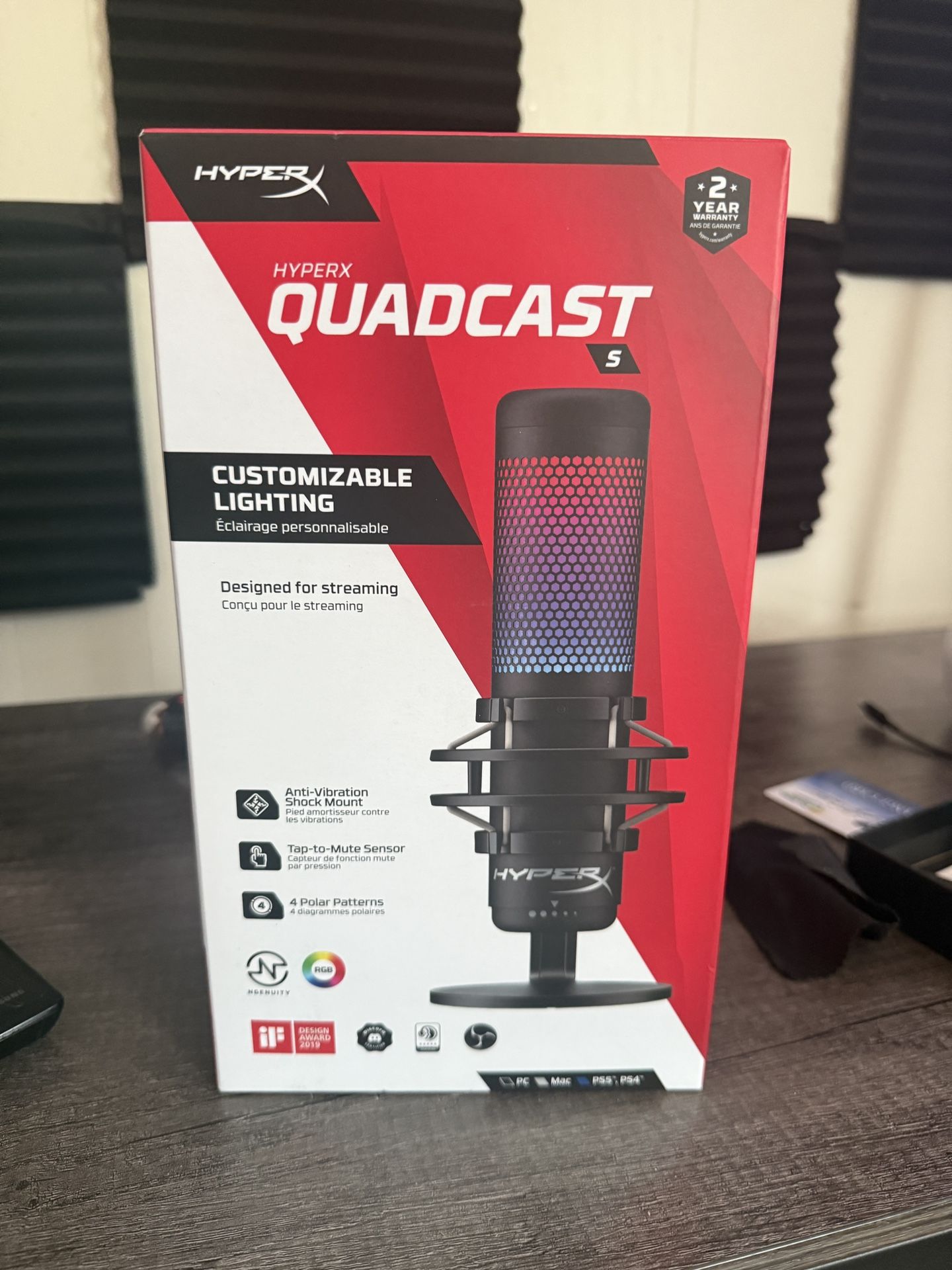 Quad Cast Microphone
