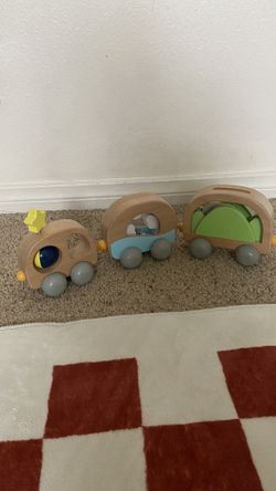 Wooden Toy Cars