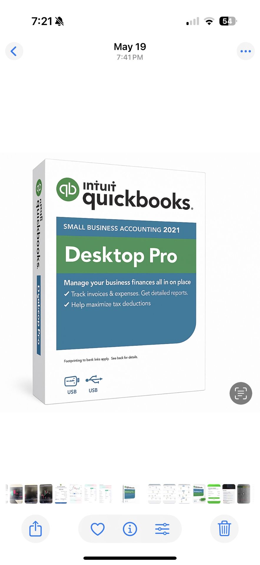 Quickbooks Desktop Pro 2021 1 User