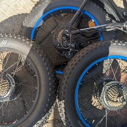 (TODAY ONLY)20" Fat Tires/Motorized Rims Brand New