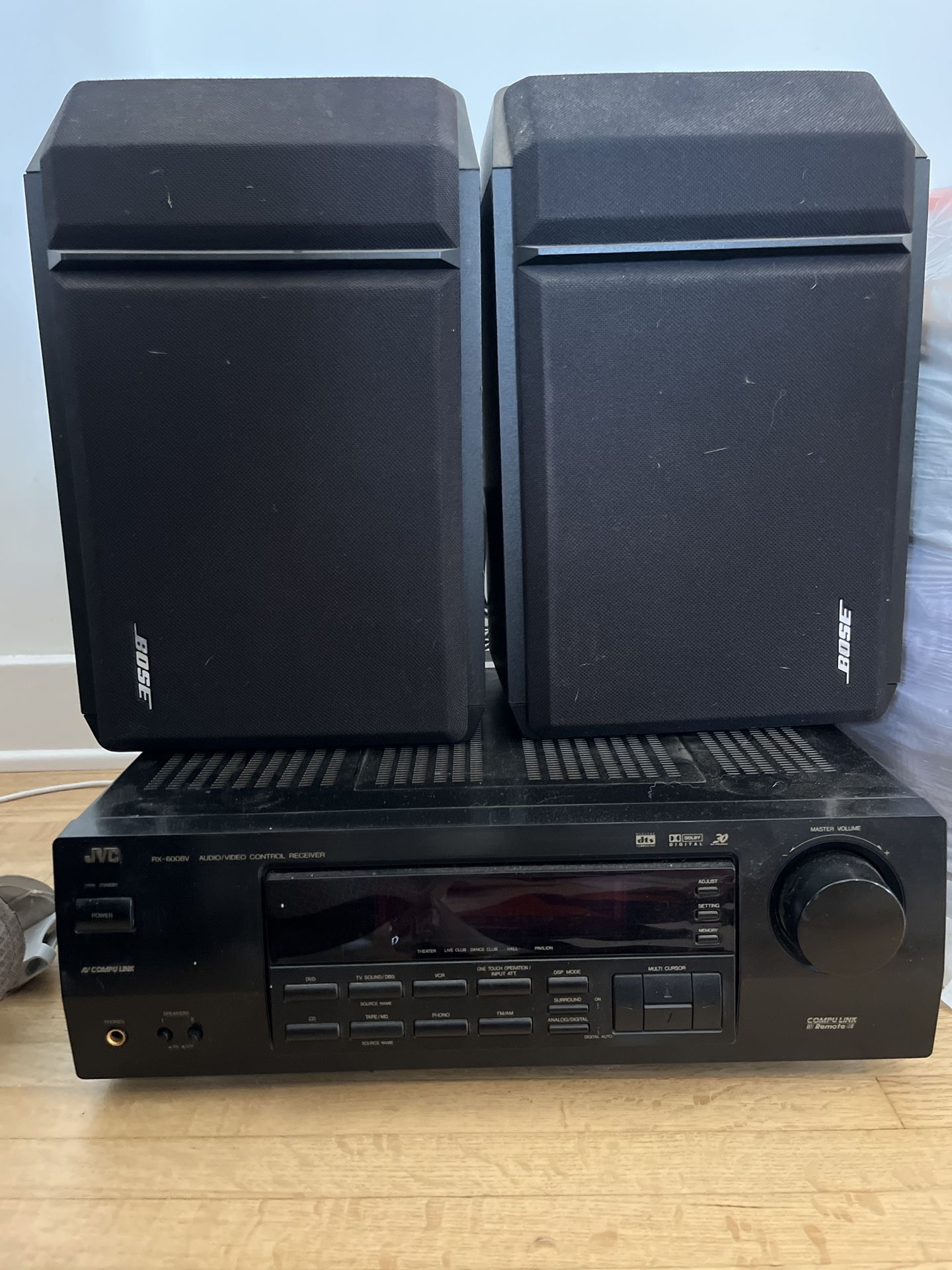 JVC Receiver + Bose Speakers