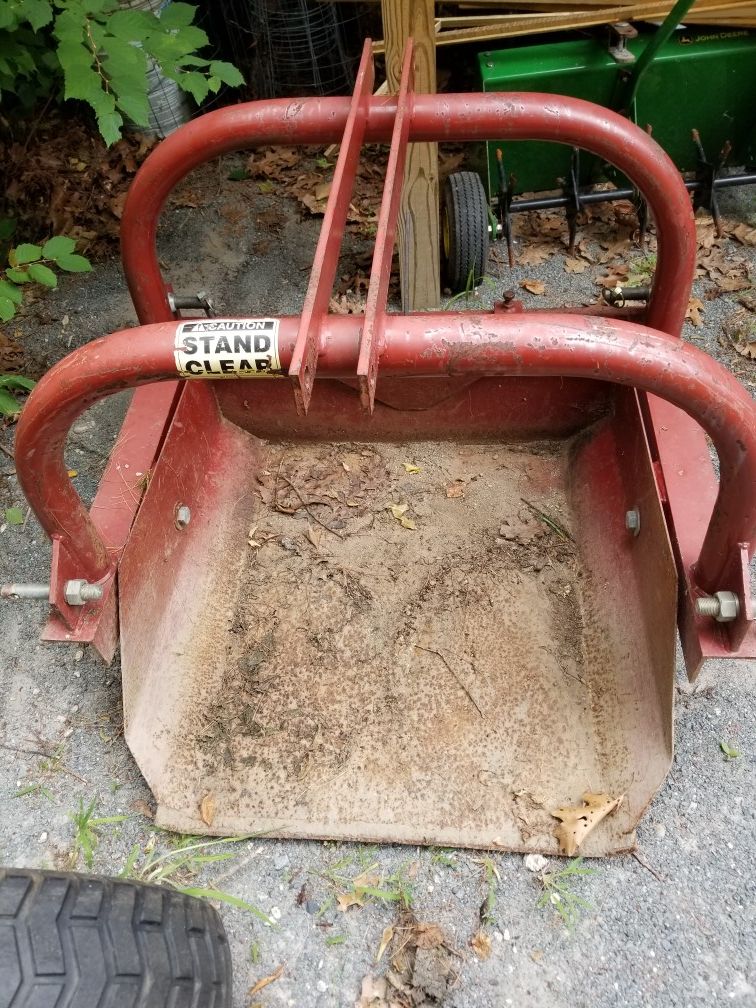 3 point hitch dirt scoop