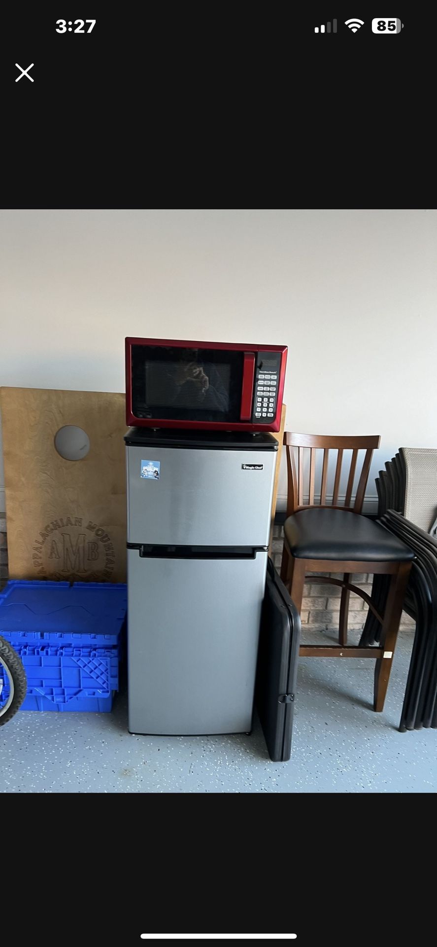 Fridge And Microwave