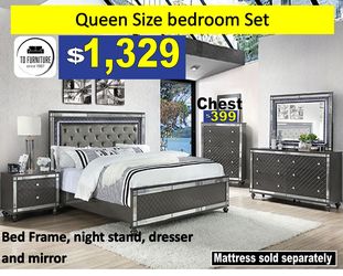 4 Pc Bedroom set