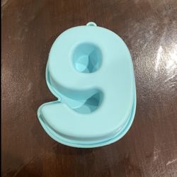 Number 9 Silicone Mold 