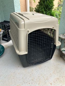 Large travel dog kennel