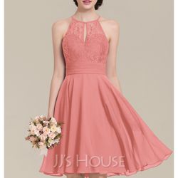 Bridesmaid Dress / Watermelon