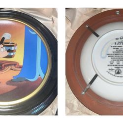 DISNEY Knowles FANTASIA “The Penitent Apprentice” Plate with frame LIMITED TO 150 