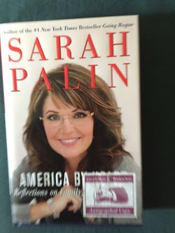 SARAH PALIN SIGNED BOOK