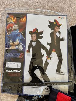 Halloween costume - sonic shadow deluxe costume