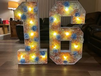 Light Up Number Sixteen