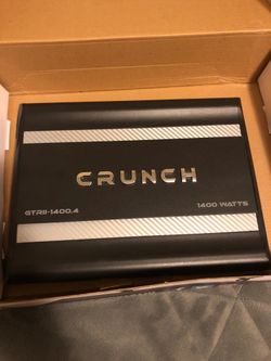 Crunch 1400 watts amp