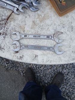 2 Vintage SEARS Wrenches