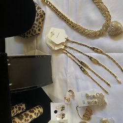 Gold Plated  And Stainless Steel Jewelry 