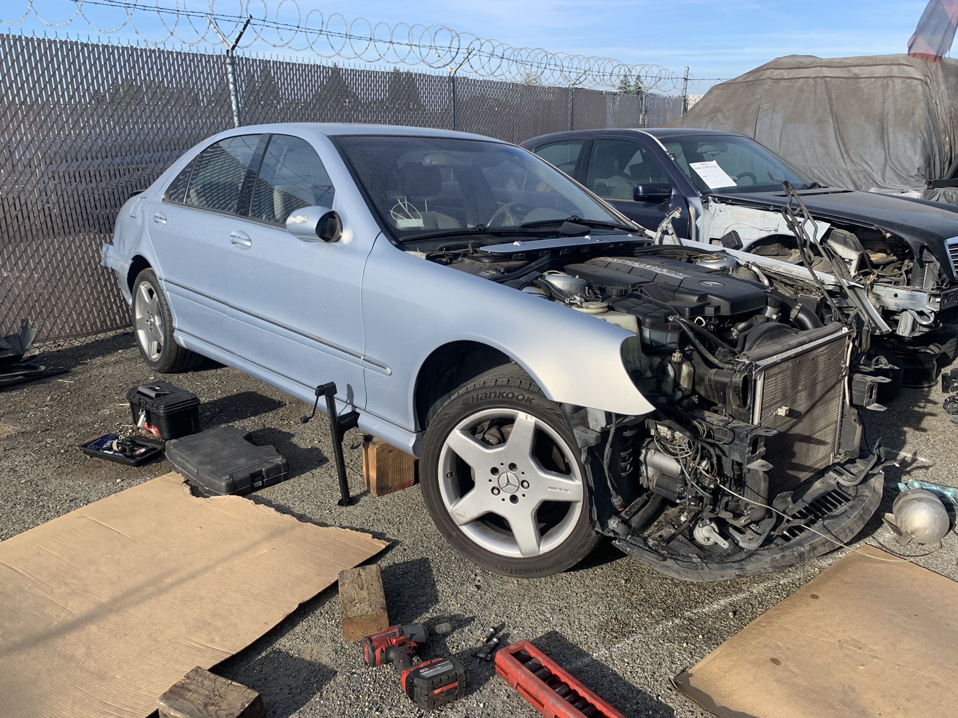 2003 Mercedes s430 w220 s500 parting out