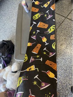Halloween table runner