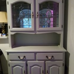 Hutch cabinet 2 pc. set . 
