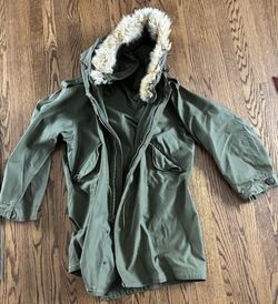 Men’s Army Cold Weather Hooded Parka