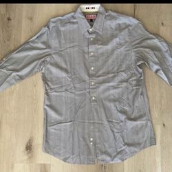 Mens Thomas pink dress shirt 