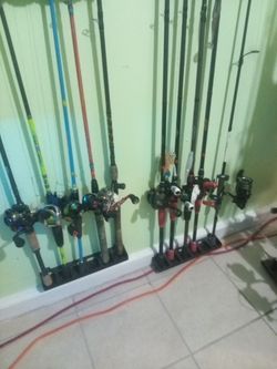 Fishing rods and reels