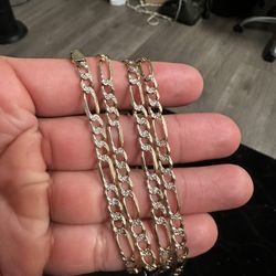 14k Gold Diamond Cut Chain 