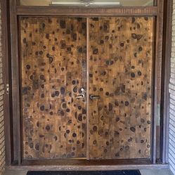 Vintage Mid Century Modern Front Doors