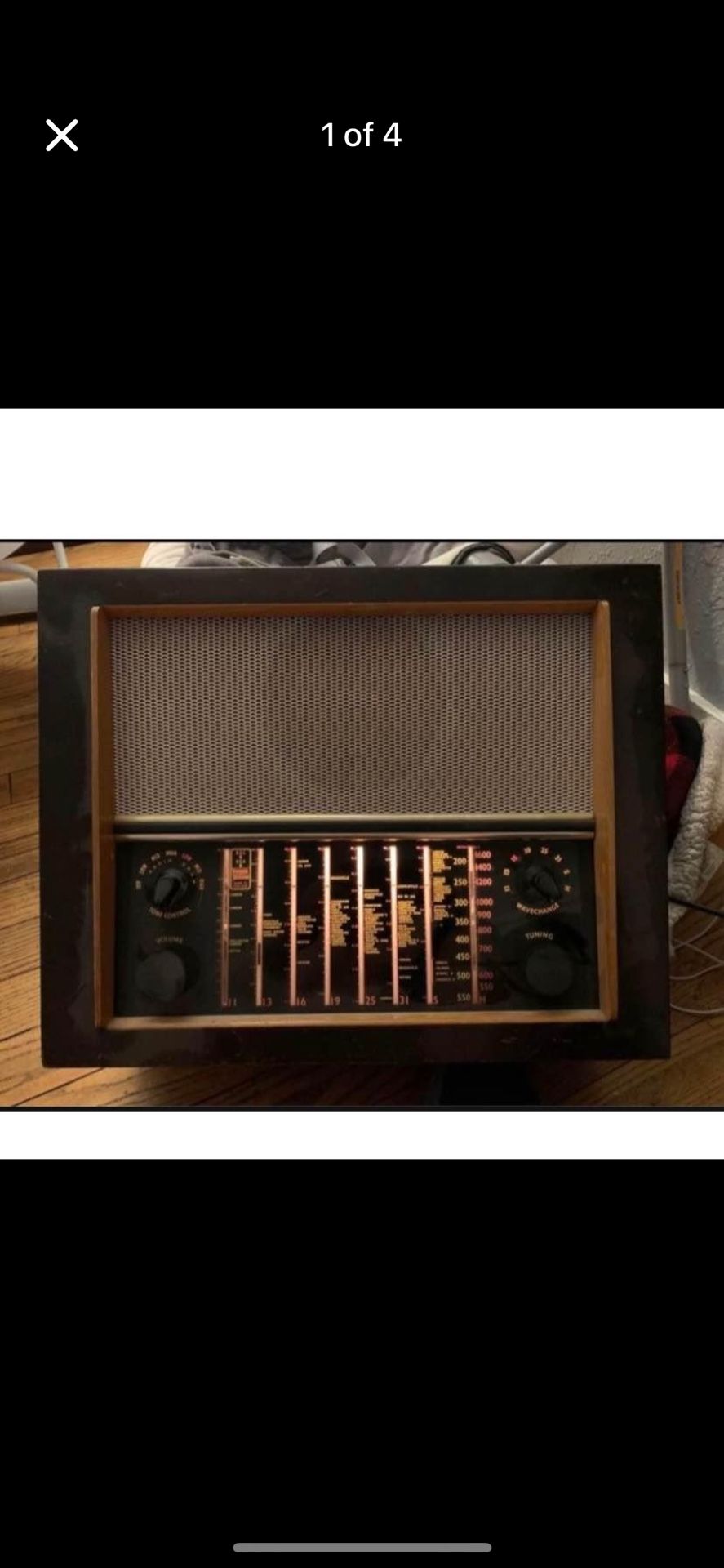 MURPHY TA156 8 BAND ANTIQUETUBE RADIO TA-156