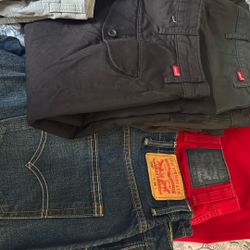 38 Size Jeans Levi’s And Dockers 